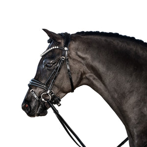 LT Essential Pony Bridle - Black