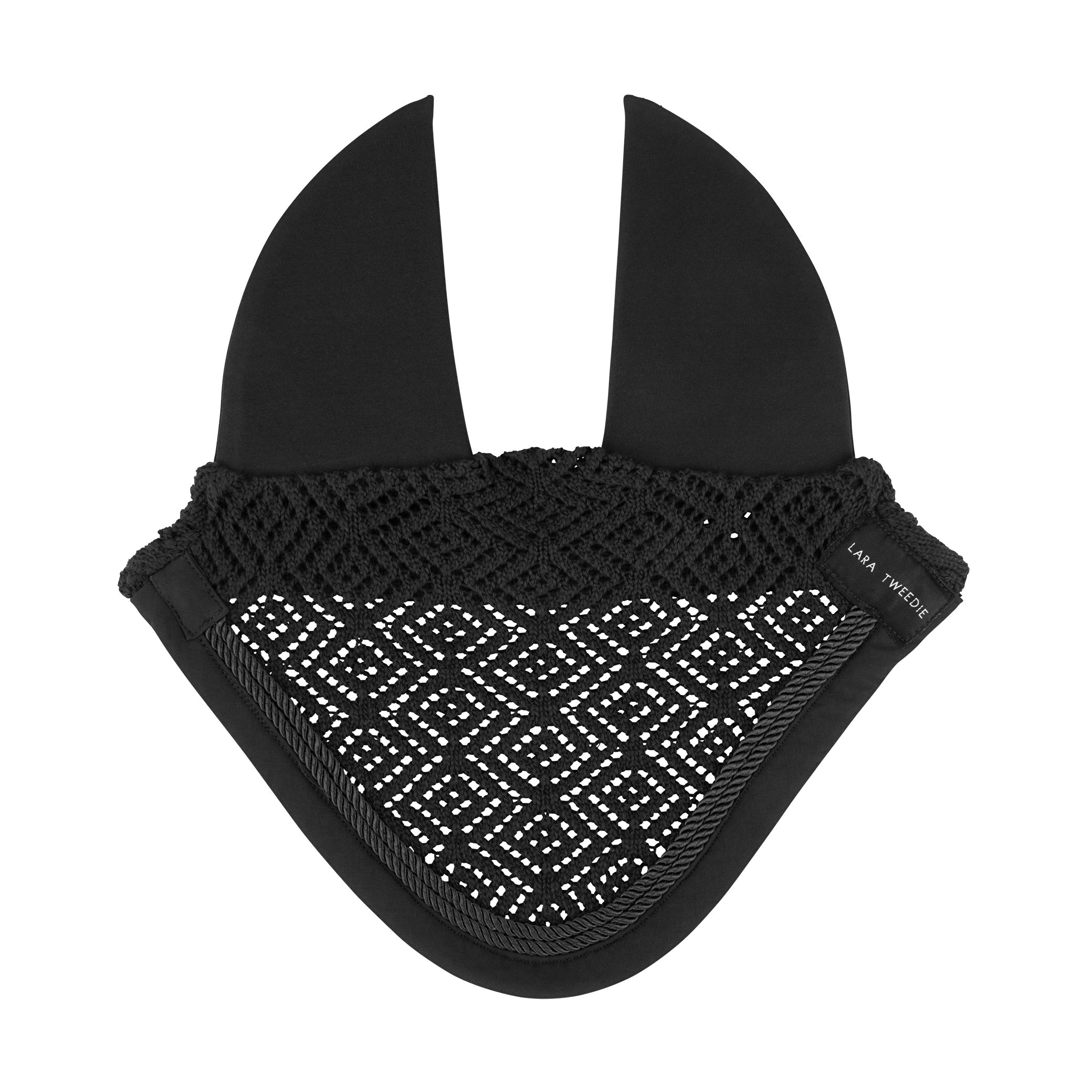 LT Moderne Ear Bonnet - Black – Lara Tweedie Equestrian